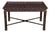Late 20th Century Mario Buatta for John Widdicomb Chinese Chippendale Faux Bamboo Coffee Table For Sale
