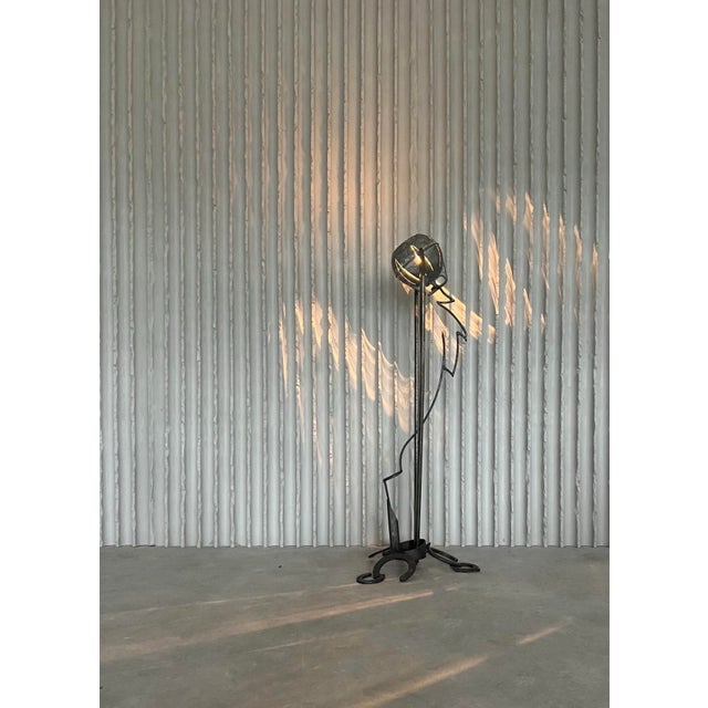 Arte Povera Floor Lamp, France, 1960s For Sale - Image 11 of 12