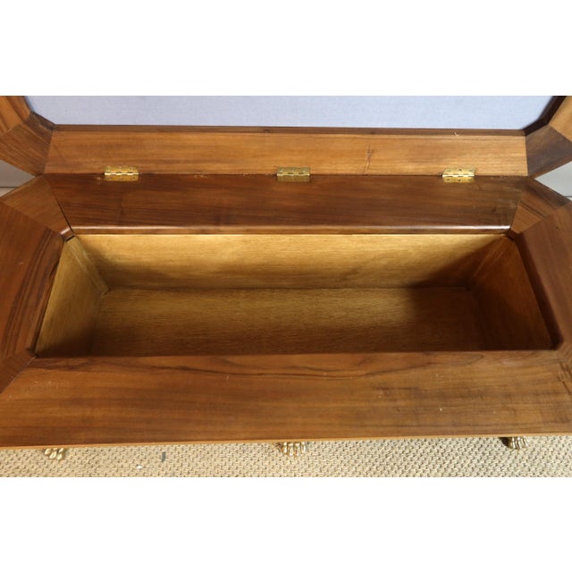 Tan Vintage Walnut Chest, 1990s For Sale - Image 8 of 14