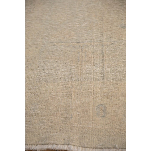 Textile Vintage Distressed Oushak Carpet - 5'6" x 6'8" For Sale - Image 7 of 10