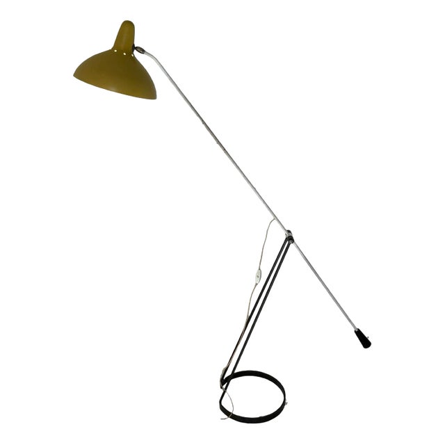 Dutch Tivoli / Grashopper Floor Lamp by Floris Fiedeldij for Artimeta, 1950s For Sale