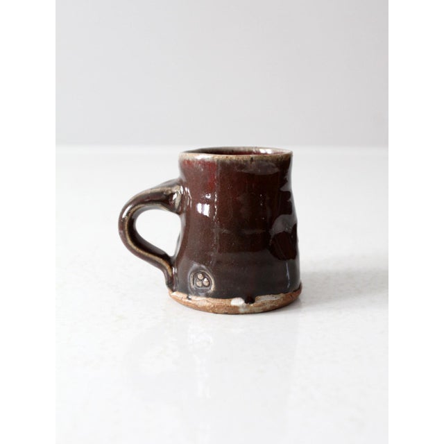 Vintage Studio Pottery Mug For Sale - Image 12 of 12