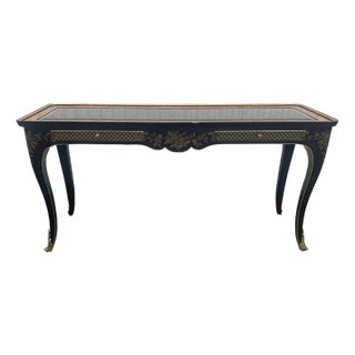 Late 20th Century Chinoiserie Console Table by Drexel Heritage Et Cetera For Sale