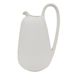 White Haeger Pottery Pitcher For Sale