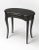 Transitional Edgewater Writing Desk, Black For Sale - Image 3 of 3