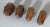 Wood Vintage Wooden Faceted Napkin Rings - Set of 4 For Sale - Image 7 of 9