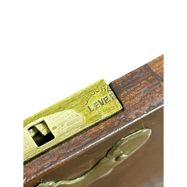 Large Antique Box in Precious Wood Marquetry, 1880 For Sale - Image 6 of 7