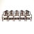 A lovely set of ten antique shield back dining chairs in the Sheraton style. They were made in England, and date from...