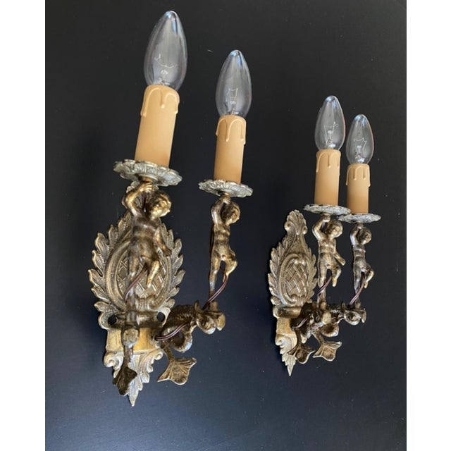 Sconces, Italy, 1960s, Set of 2 For Sale - Image 3 of 9