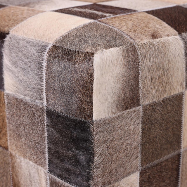 "This pouf is ideal for Modern Heritage, Transitional, Rustic Modern, Earthy Boho, Southwestern Chic, and Warm...