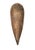 1980s Vintage African Fang Elongated Face Wooden Mask Gabon 22" H For Sale - Image 5 of 5