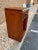 Art Decor Style Mahogany Burled Wood Open Space Bedside Table or Side Cabinet. For Sale - Image 4 of 11
