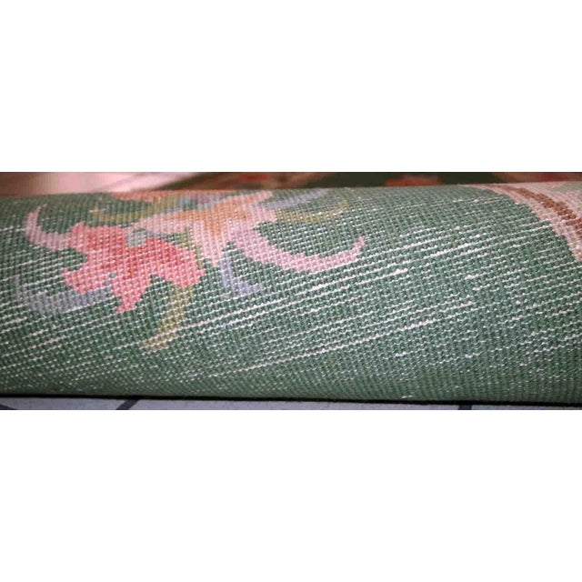 1930s Handmade Vintage Art Deco Chinese Rug 2.6' X 5.2' For Sale - Image 4 of 10