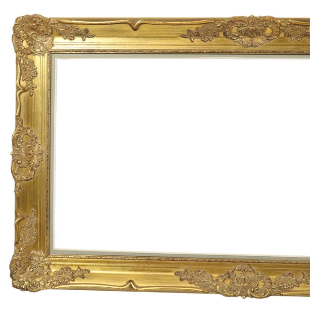 Large Baroque Gilded Frame For Sale - Image 4 of 15