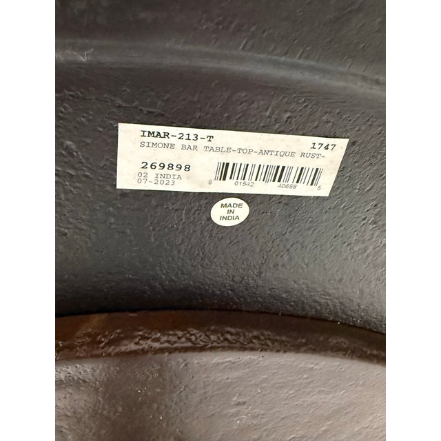 Four Hands Simone Bar Table For Sale - Image 10 of 12