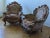 Rococo Pair of Vintage Italian Beautifully Carved Rococo Design Chairs For Sale - Image 3 of 12