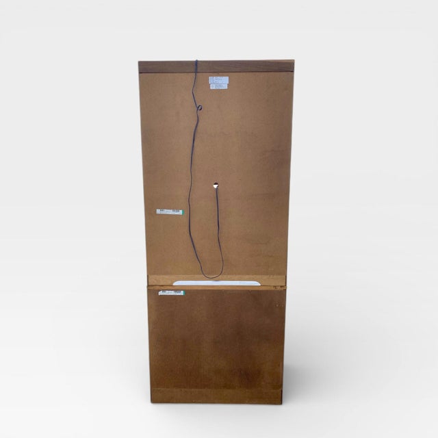 Vintage Hooker Furniture Oak Hutch Cabinet With Open Shelving, 20th Century For Sale - Image 10 of 15