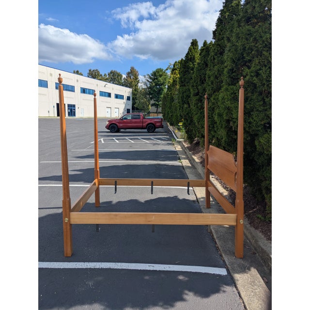 Suter's Furniture Pencil Post Bedframe For Sale - Image 13 of 14