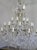Transparent Louis XV Style Italian Crystal Beaded Arm Chandelier, Circa 1940s For Sale - Image 8 of 8
