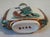 Gemstone Vintage Hand Painted Chinese Porcelain Snuff Bottle With Jade Top For Sale - Image 7 of 7