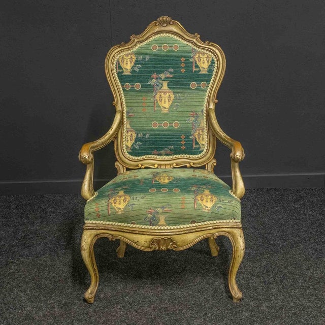 19th Century French Beech Armchair For Sale - Image 14 of 14