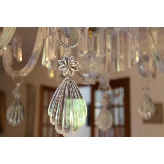 Crystal Chandelier in the style of Baccarat, 2000s For Sale - Image 8 of 18