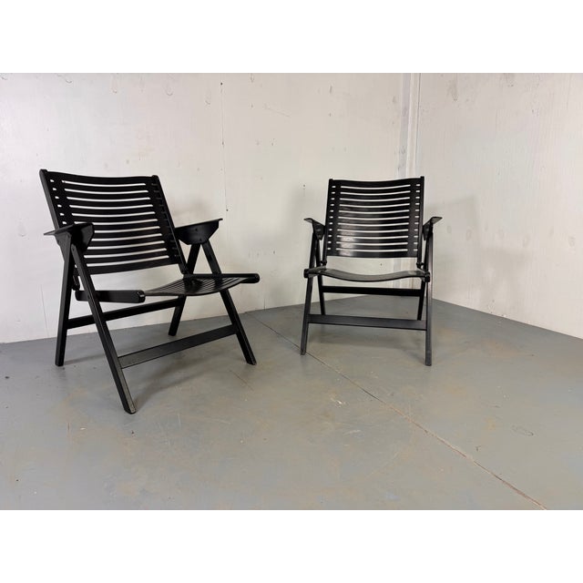 Vintage Rex Easy Chairs in Plywood by Niko Kralj for Stol Kamnik, 1960s, Set of 2 For Sale - Image 4 of 10