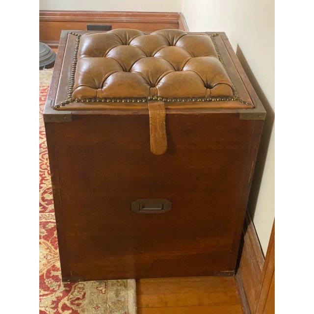 Campaign 19th Century English Campaign Trunk For Sale - Image 3 of 13