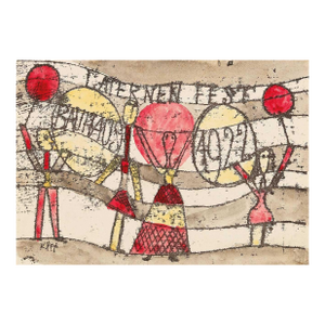 Paul Klee Latern Festival Bauhaus Giclee LTD Edition