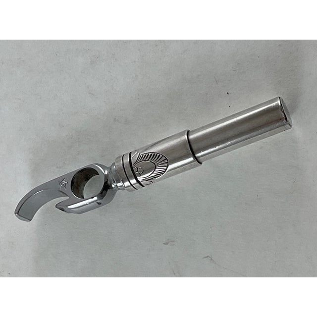 1960s Georg Jensen Sterling Silver Bottle Opener & Cork Screw. For Sale - Image 17 of 17