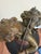 Brown Antique French Vendangeur Spelter Sculpture After Moreau For Sale - Image 8 of 13