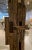 2020s John Richard Rustic Reclaimed Wood Lamp For Sale - Image 5 of 5