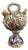 Antique 18th Century Italian Majolica Scallop Shell Pilgrim Flask For Sale
