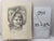1940s Original Signed Graphite Illustration of Smiling Girl in Bonnet, 10.75 × 8.5 In. For Sale In Atlanta - Image 6 of 6