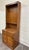 Traditional Vintage Ethan Allen Heirloom Nutmeg Maple CRP Cabinet With Hutch Bookcase For Sale - Image 3 of 14