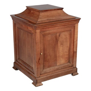 19th Century Louis Philippe French Pedestal Cabinet For Sale