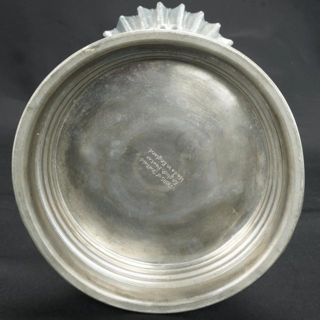 Vintage Viners Sheffield Pewter Epergne With Children For Sale - Image 9 of 11