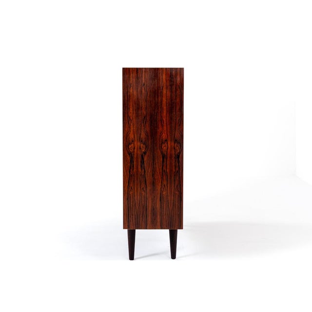 Brown Mid-Century Modern Rosewood Bookcase by Omann Jun, 1960s For Sale - Image 8 of 10