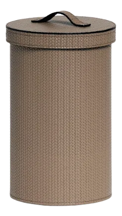 Round Paper Bin with Lid