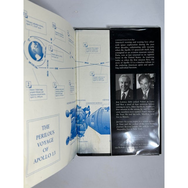 2000s Illustrated 8vo Book, Jeffrey Kluger and Jim Lovell's Apollo 13, Signed - 1 Piece For Sale - Image 10 of 11