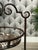Marble Stone and Wrought Iron Metal 3-Tier Plant Stand or Bar Cart For Sale - Image 16 of 16