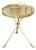 Italian Jansen Manner Brass Side Table For Sale