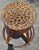 1980s McGuire Rattan and Caned Bar Stools, a Pair & a Perch Stool For Sale - Image 10 of 12