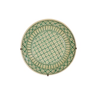 Large Italian Ceramic Charger by Ceramiche Nicola Fasano