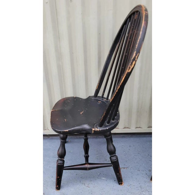 Children's 20Thc Children's Windsor Chairs, Pair For Sale - Image 3 of 7