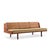 Hans Wegner for Getama Ge6 Mid Century Danish Teak and Cane Daybed Sofa For Sale - Image 9 of 12