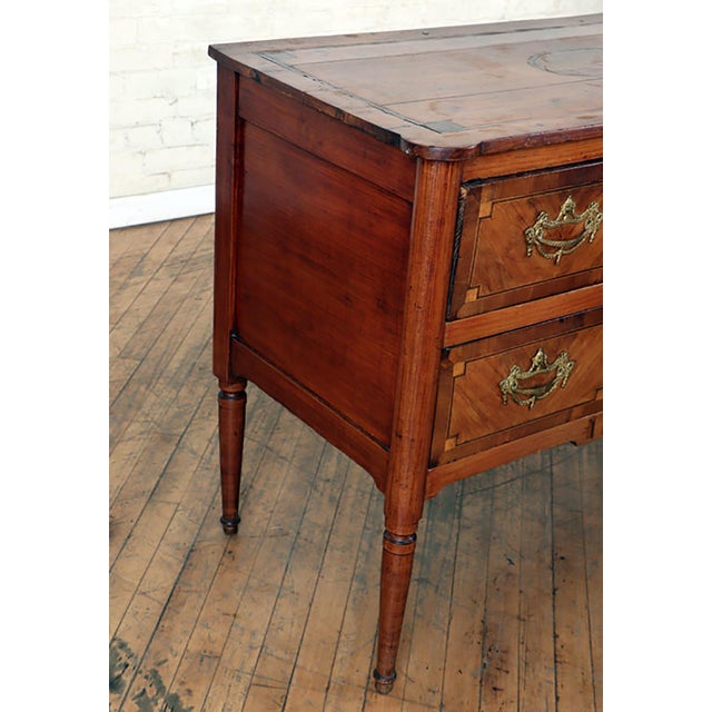 Antique French Parquetry Commode in the Neoclassic Manner For Sale - Image 4 of 7