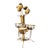 Mid 20th Century Mid-Century Modern Italian Tole Flower Floor Lamp For Sale
