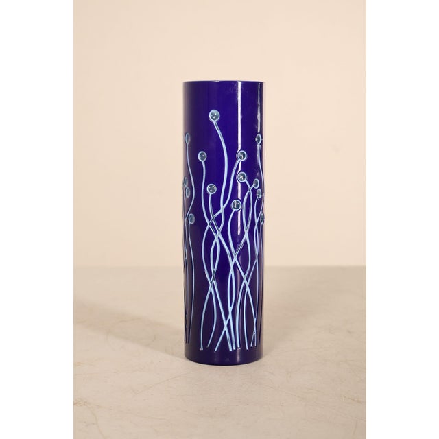 Wedgwood 'Neptune' Blue Vase For Sale - Image 15 of 18