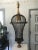 Modern Beautiful Cage Style Modern Chandelier With Gilt Metal Details For Sale - Image 3 of 6